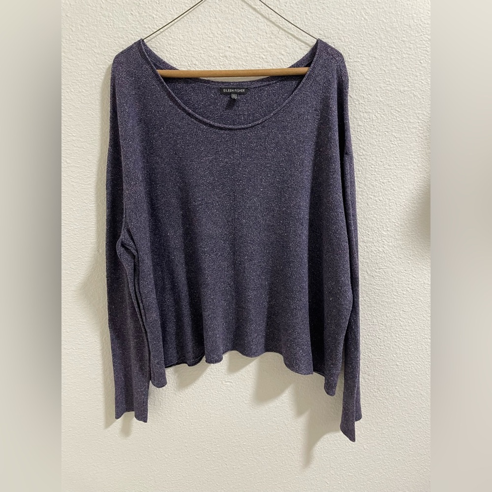 Eileen Fisher Textured silk Sweater
